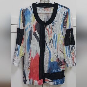 Cativa colorful mesh jacket